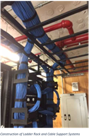 Construction of Ladder Rack and Cable Support Systems